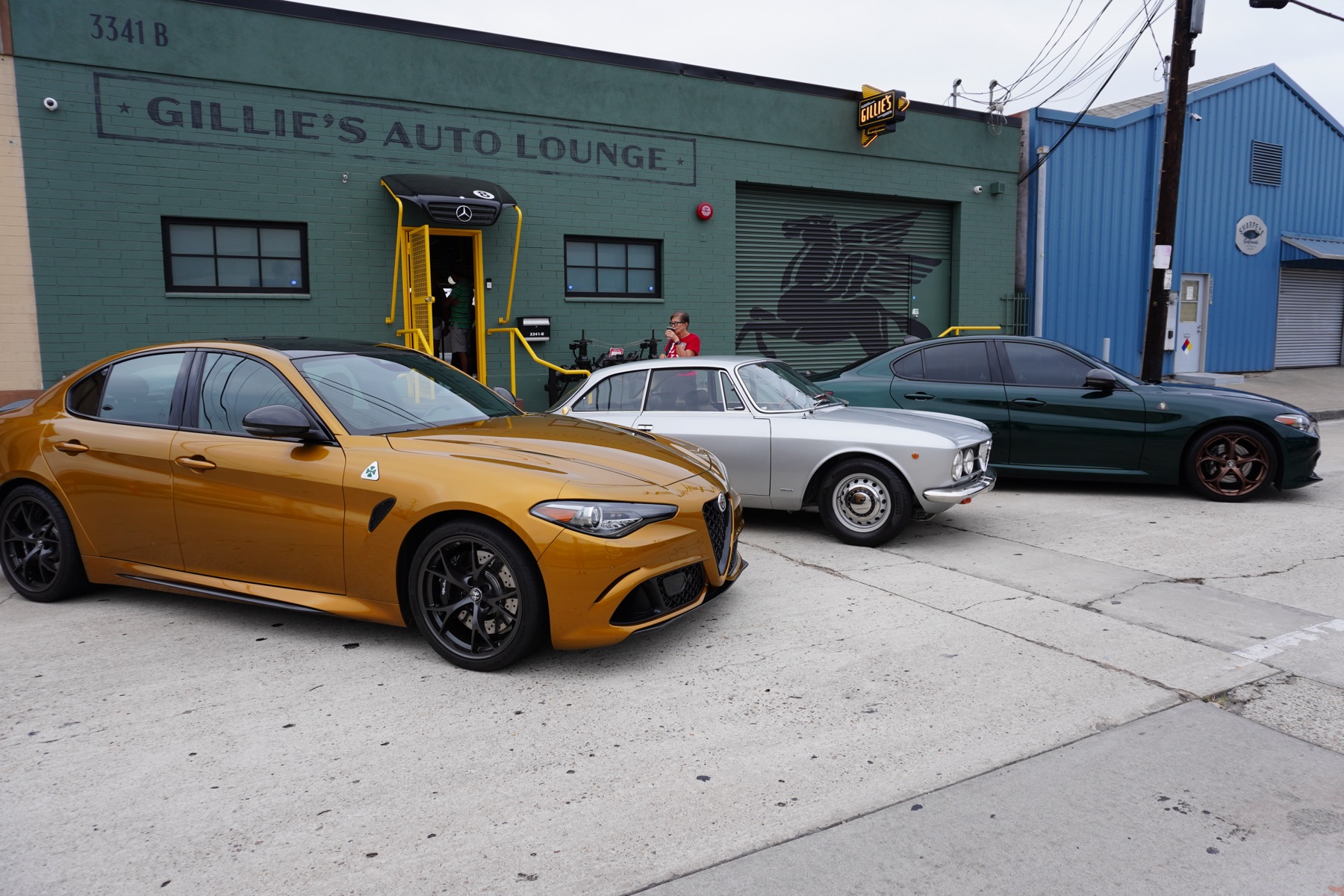 Alfa Romeo Cars & Coffee at Gillie's Auto Lounge