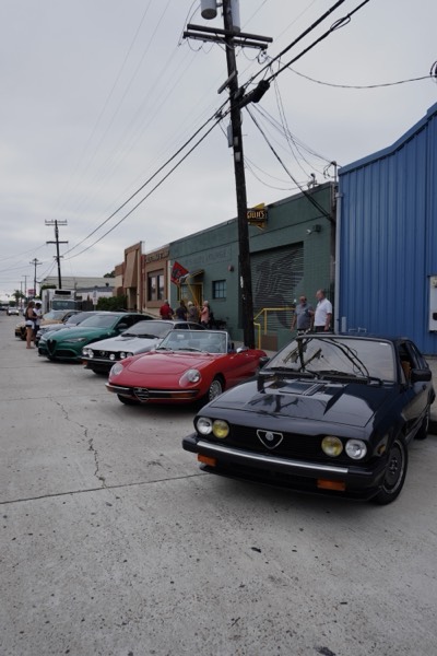 Alfa Romeo Cars & Coffee at Gillie's Auto Lounge