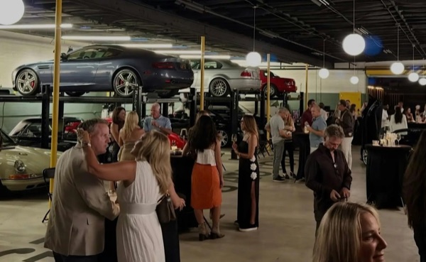 Guests on the floor at Gillie's After Dark