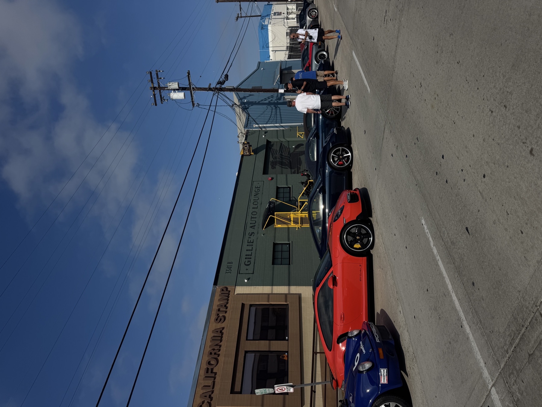Porsche Club Cars & Coffee at Gillie's Auto Lounge