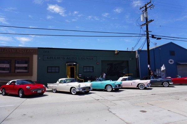 T-Bird Cars and Lunch at Gillie's Auto Lounge