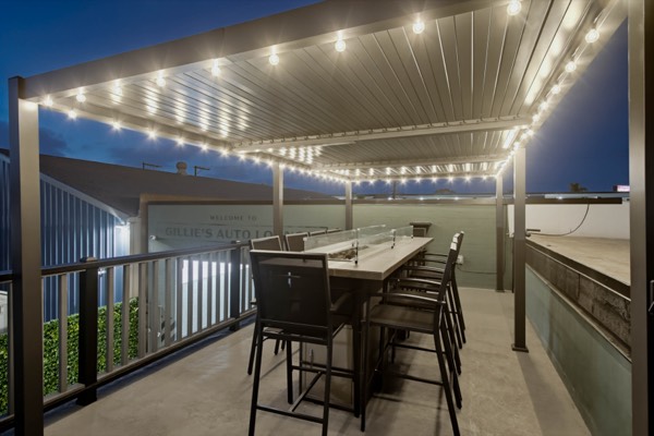 Patio seating — Gillie's Auto Lounge