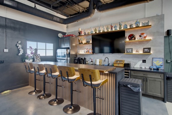 Behind the bar — Gillie's Auto Lounge