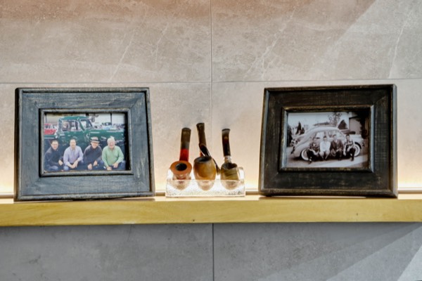 Photographs on the shelf — Gillie's Auto Lounge