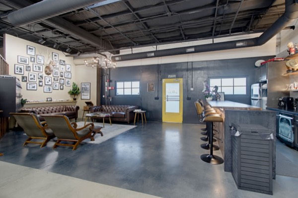 Art on the garage wall — Gillie's Auto Lounge